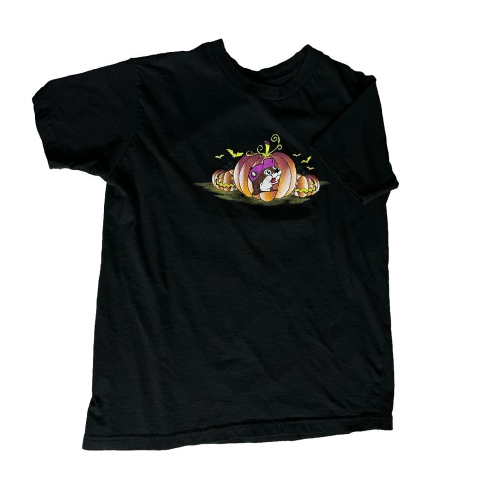 Bucees Halloween If You've Got It Haunt It Black T-Shirt Youth Size Medium